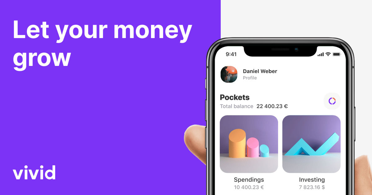 Open a free bank account in just a few minutes. Get all the benefits of mobile banking and generous rewards right now - Vivid Europe