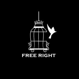 FREE RIGHT to wear logo