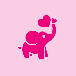 Розовый Слоник logo